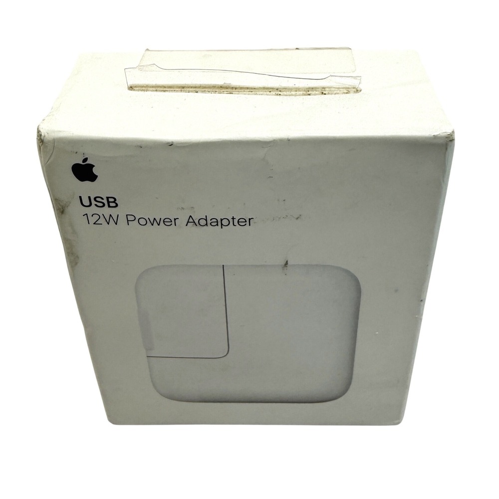 Apple 12W USB Power Adapter A2167 Wall Charger iPad iPhone OEM Open‎ Box